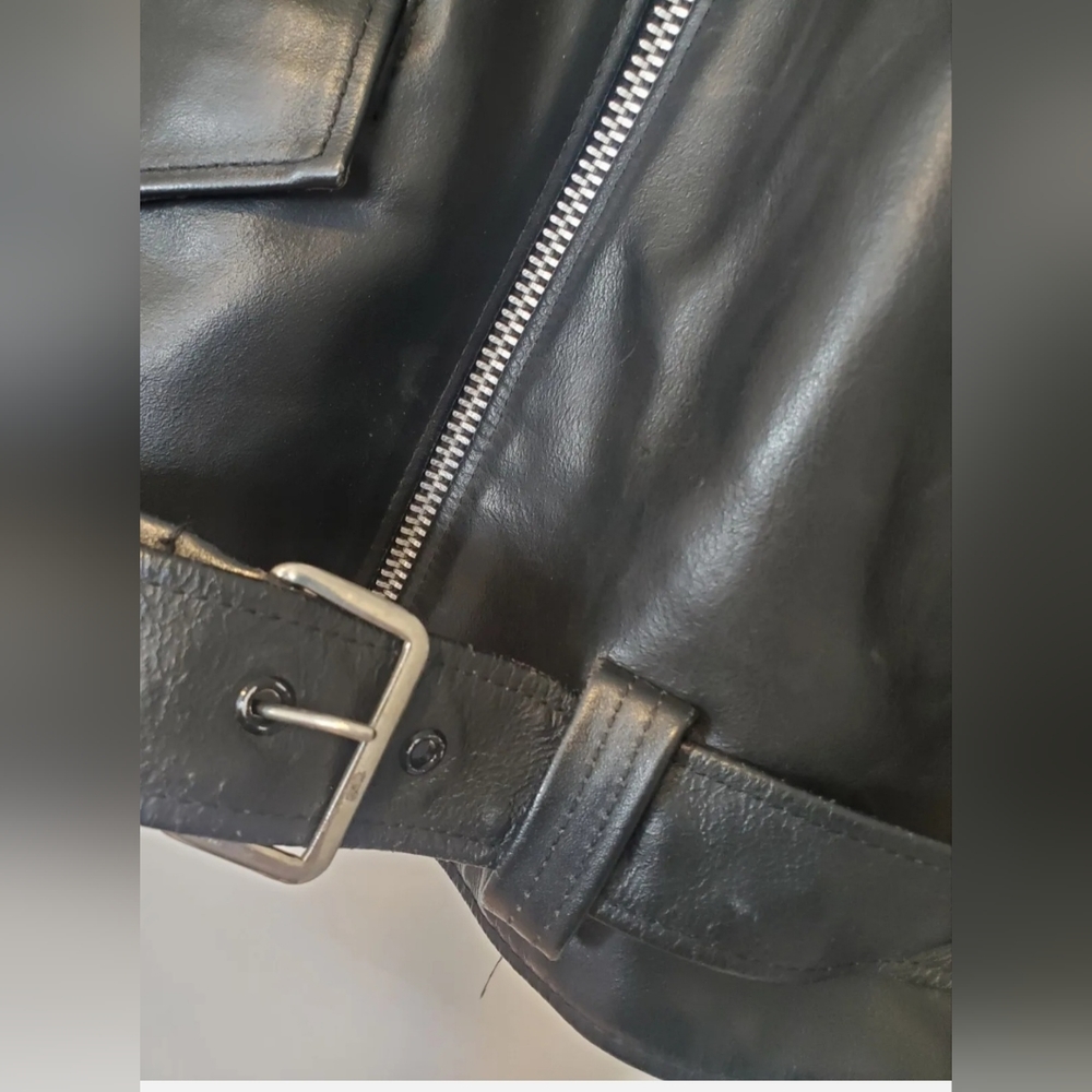 Vintage Excelled Leather Motorcycle Jacket - Picture 3 of 13